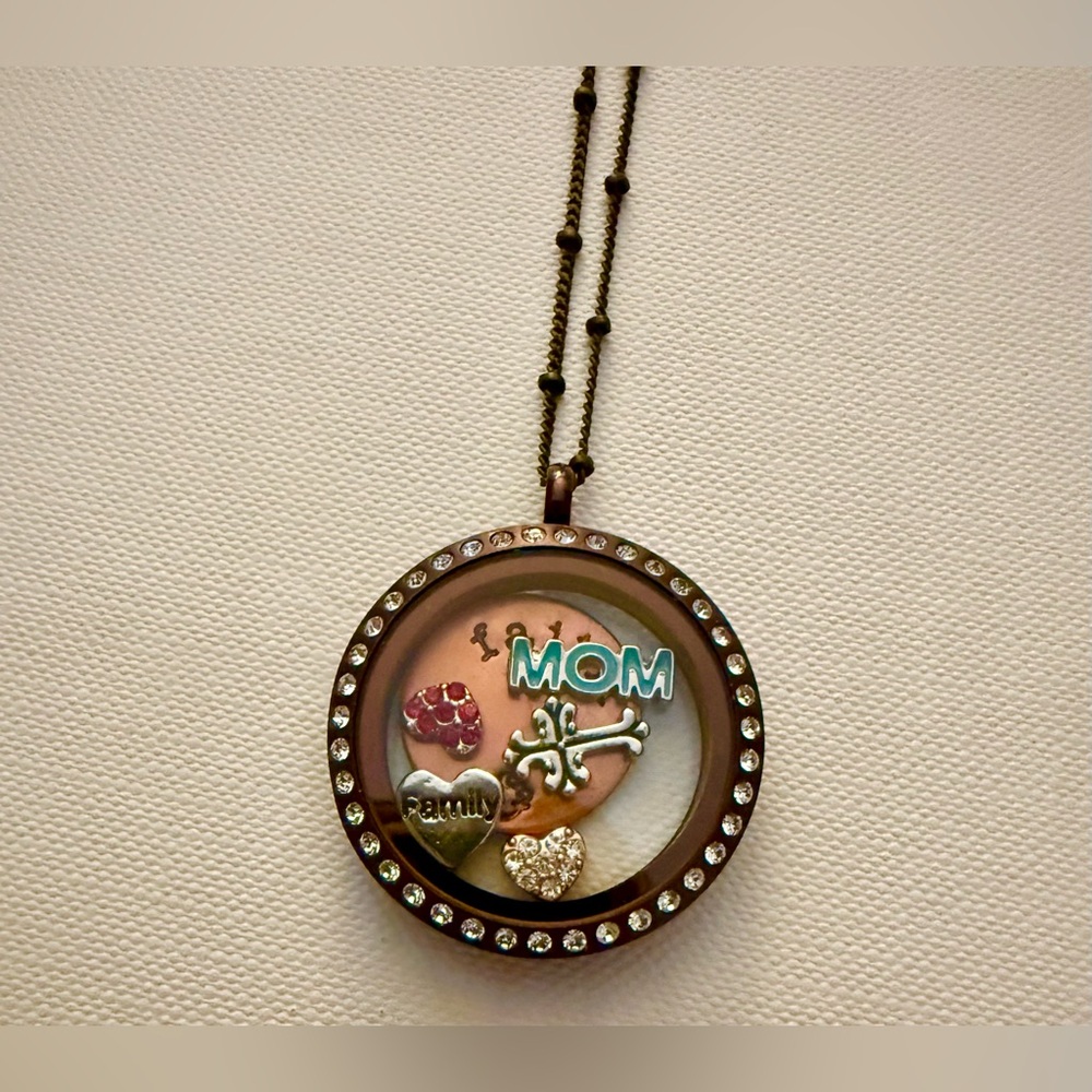Family Themed Locket Necklace